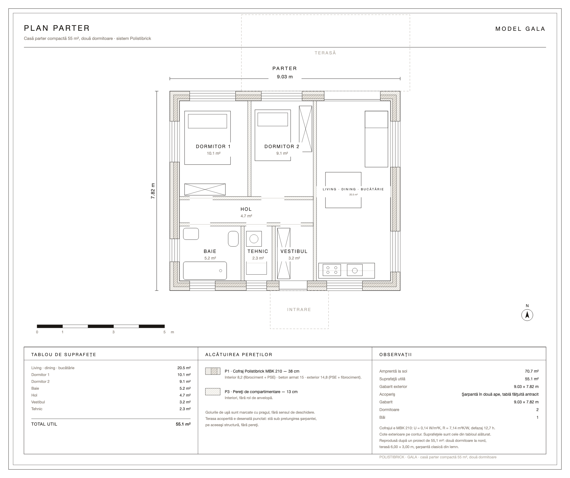 Gala · le plan de la maison