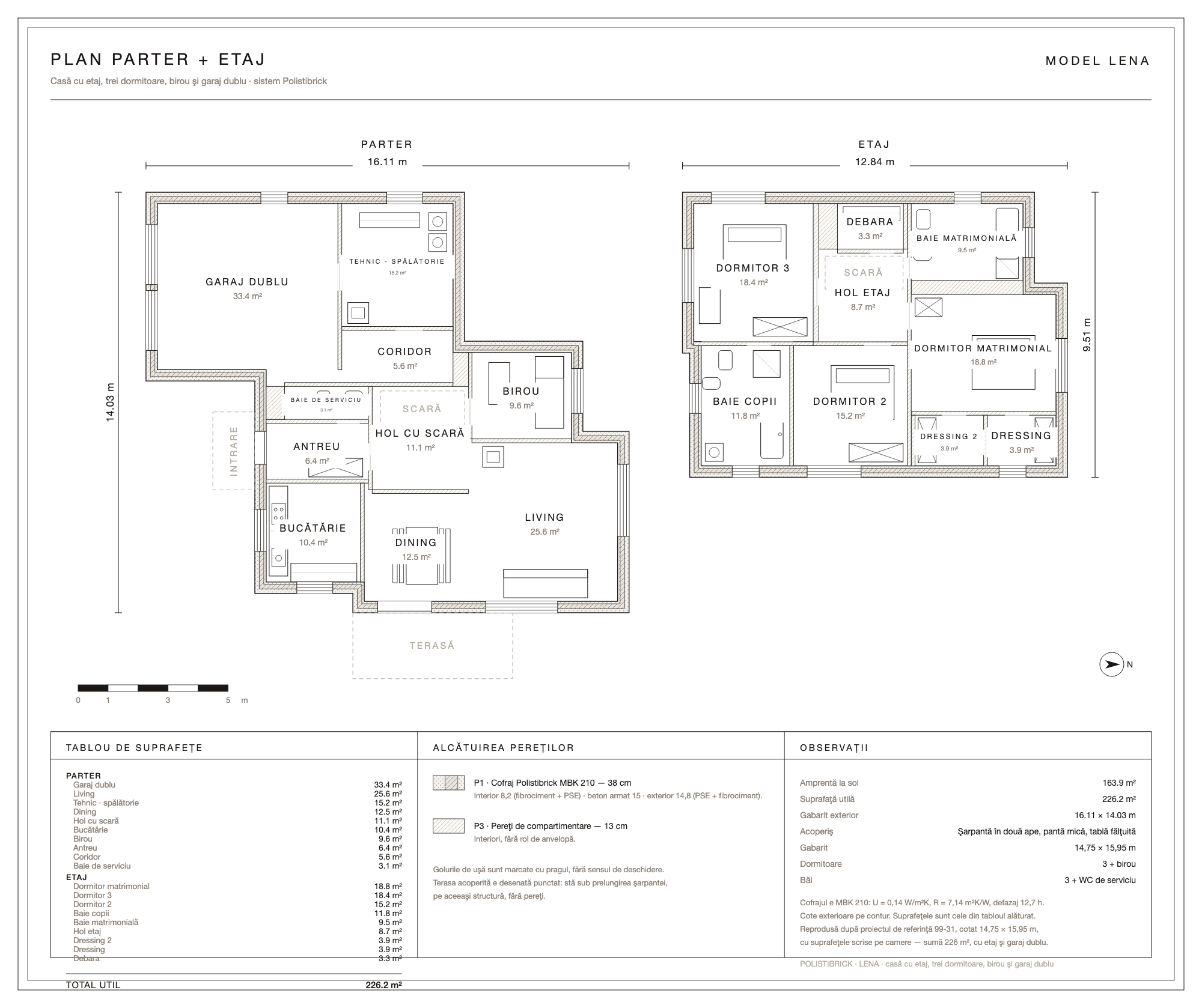 Lena · le plan de la maison