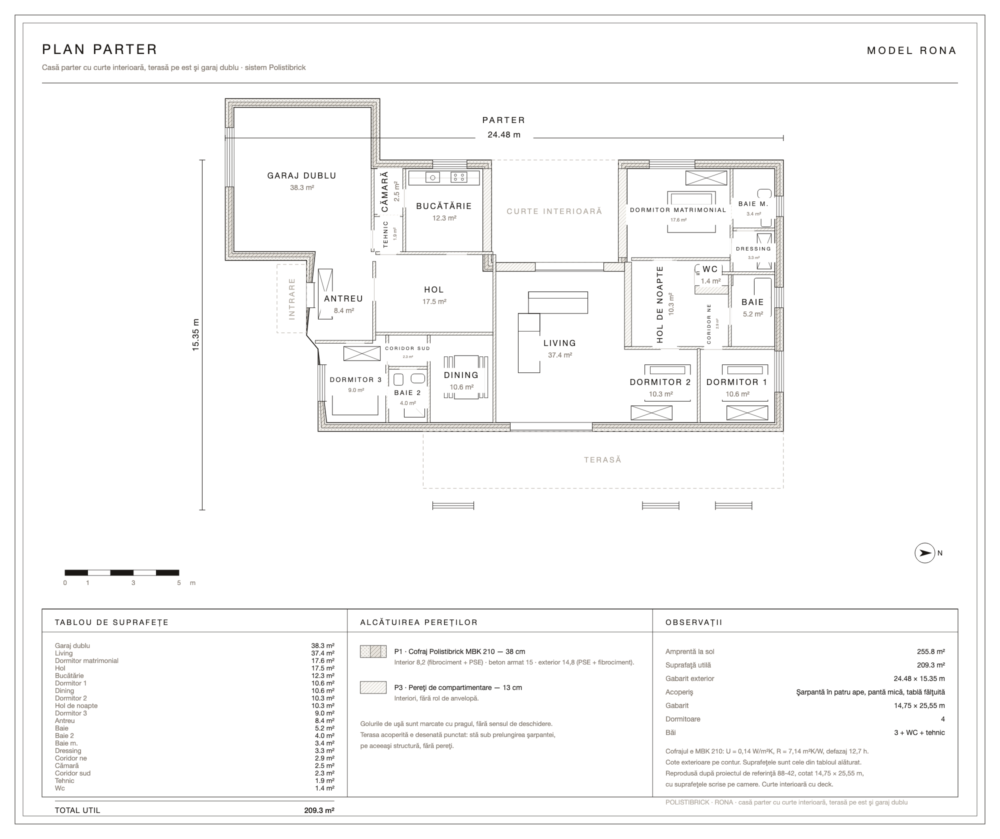 Rona · le plan de la maison