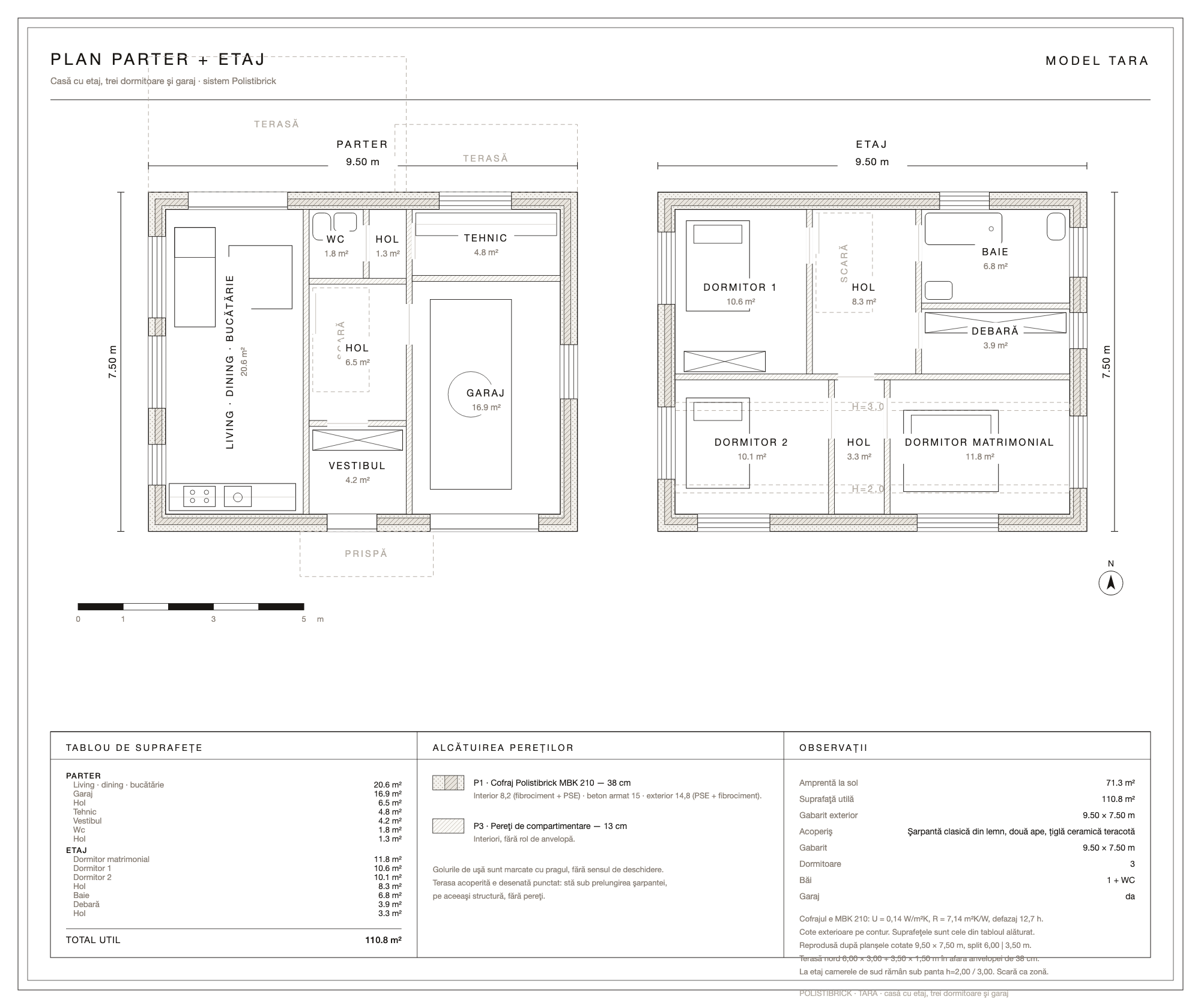 Tara · le plan de la maison