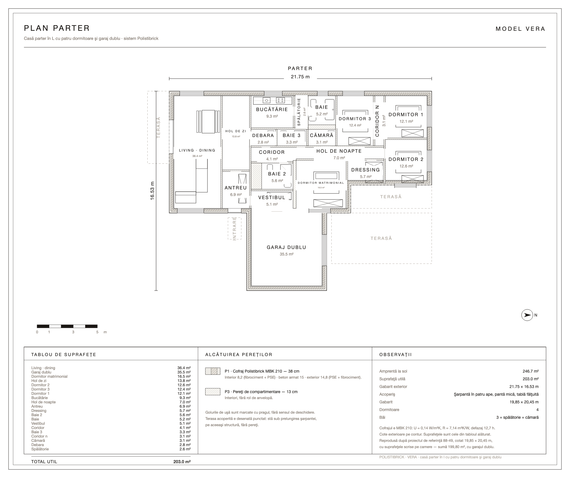 Vera · le plan de la maison