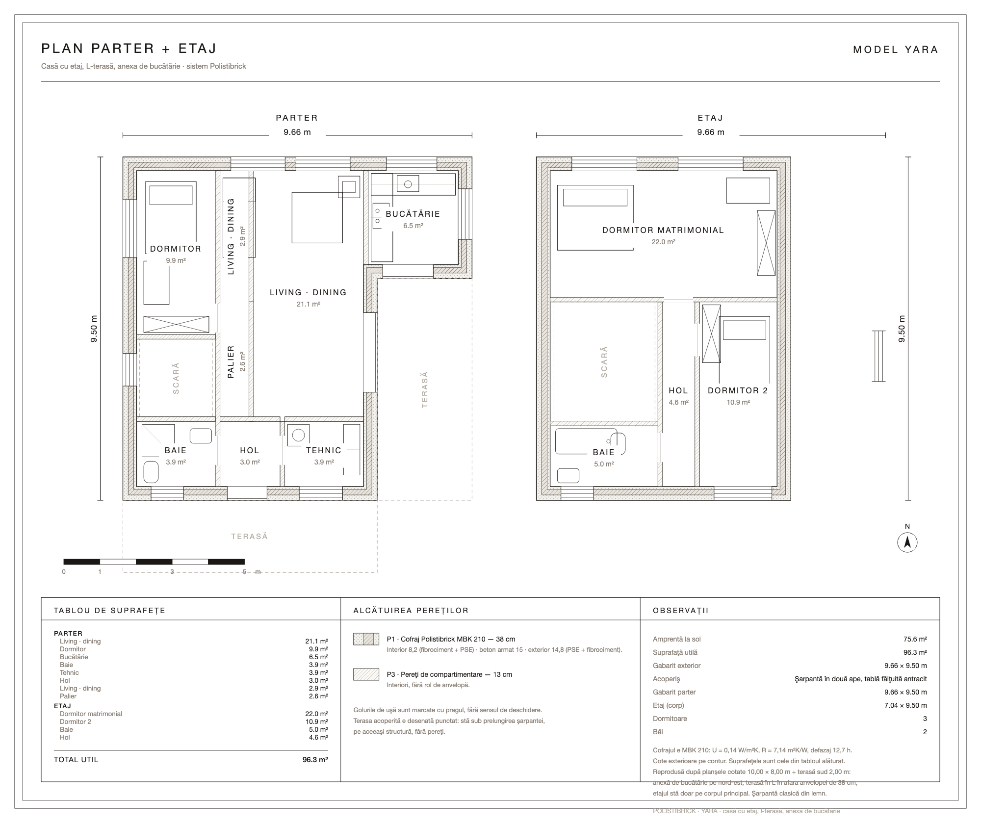 Yara · le plan de la maison