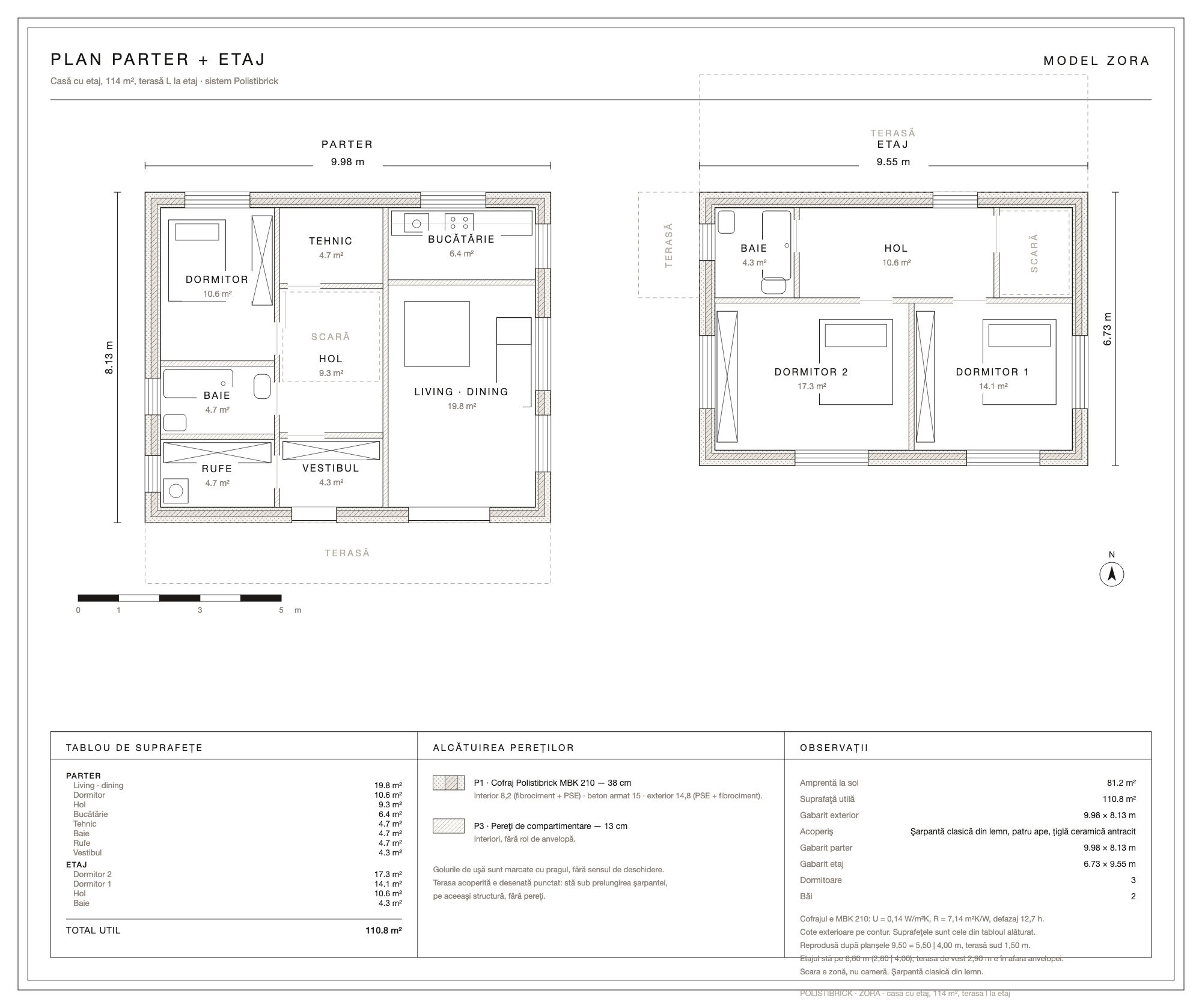 Zora · le plan de la maison